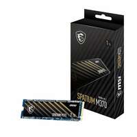 MSI SPATIUM M370 NVMe M.2 1BT Internal SSD PCIe Gen3x4, NVMe 1.3, 3D NAND 1600 TBW, Blue
