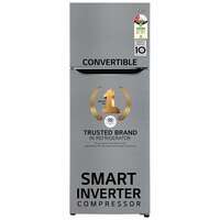 LG 264 L 2 Star Frost-Free Smart Inverter Double Door Refrigerator (GL-S302SPZY, Shiny Steel, Convertible, Smart Connect & Multi Air Flow)