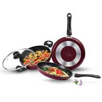 Milton Pro Cook Kitchen Pride Set of 3 Non Stick Cookware 