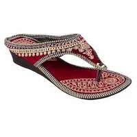 Women Embroidery Slipper Stylish Fashion Sandals & Ethnic Footwear Slippers for Women's for Office, Casual Wear