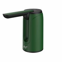 Ant H2O 20 Rechargeable Water Dispenser Pump for up to 20Ltr, Foldable Portable Water Bottle Pump USB Charging Electric Drinking Water Pump for Camping,Water Table Pump, Kitchen_ Green