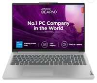 Lenovo IdeaPad Slim 5 2.5K IPS Intel Core i5 13th Gen 13500H - (16 GB/1 TB SSD/Windows 11 Home) 16IRL8 Thin and Light Laptop  (16 inch, Cloud Grey, 1.89 Kg, With MS Office)