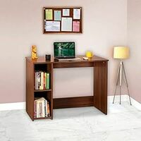Apply ₹1700 Coupon] DELITE KOM Berry Engineered Wood Study Table (Free Standing, Finish Color - Acacia Dark, DIY(Do-It-Yourself) (50.4x100.4x75