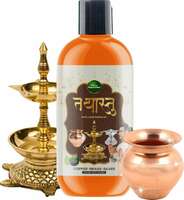 [Sample 299] Parle Ropvatika Tathastu Magic Liquid Shining Gel, Metal Polish and Cleaner for Copper Brass Silver, Multi-Purpose Cleaner (Orange 500ml)