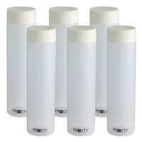 AQUAWARE Frosty Plastic Food Grade Fridge Round Water Bottle Gift Set(6 pieces, 1L,White) | 950 milliliter [Apply 50% Coupon]