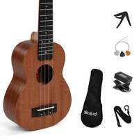 Akkord Mahagony Wood Soprano 21" Ukulele