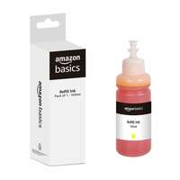 amazon basics T664 Refill Ink | Compatible with Epson (70ml, Yellow)