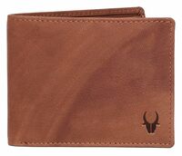 WildHorn Leather Wallet for Men (TAN Vintage) Apply 2% coupon 