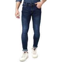 Spykar Men's Mid Rise Super Skinny Jeans
