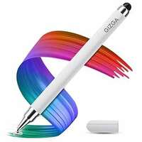 Gizga 2-in-1 Stylus Pen – Fine Tip & Rubber Tip for All Touchscreens (White) At Just Rs.145