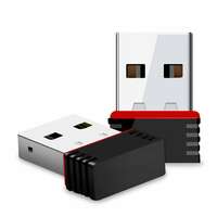 Gizga USB WiFi Adapter – 150 Mbps Nano Wireless Dongle for PC (Black) At Just Rs.189