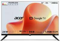 Acer 80 cm (32 inches) G Plus Series HD Ready LED Smart Google TV AR32HDGGR2841AD