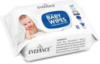 EVELANCE Caring Baby Wet Wipes with lid & Aloe Vera Extract,72 pcs [Get 5 @145]