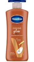 Vaseline Intensive Care Cocoa Glow Body Lotion, 24 hr nourishing lotion with 100% Cocoa And Shea Butter, Restores Glow, 400 ml 