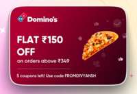 Swiggy x Dominos - Get Rs. 150 Off on Rs. 349 Order