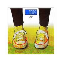 ANT Flora Sports Weight Machine for Body Weight Digital Bathroom Scale for Human body Weight measurement with Wide LCD Display Thick Tampered Glass for Home & Gym with 30 Months Warranty