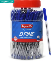 Reynolds DFine Ball Pen Pack of 70, Color - Blue