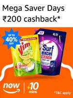 Amazon Now  : ₹100 Cashback on Orders above ₹749