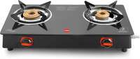 CELLO Trion 2 Burner Glass Manual Gas Stove (2 Burners)