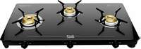 Preethi Luxe pro 3 Burner Glass Manual Gas Stove (3 Burners)