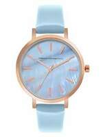 French Connnection French Connection Analog Blue Dial Women's Watch-FCN00060A, Blue Strap
