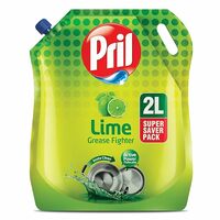 Pril Lime Liquid Dishwash Gel - 2 Litre Pouch