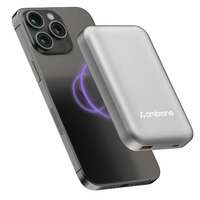 Ambrane Magsafe Wireless 10000Mah Fast Charging Power Bank,Strong Magnet,22.5W Output for iPhone 12 Back Cover