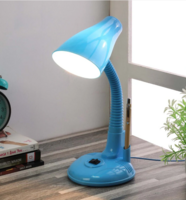 Oval Blue Adjustable Study Lamp
