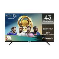 Hisense (43") E5Q Series Full HD Smart QLED Google TV 43E5Q (Black) 