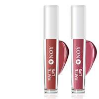 NOY Bare All Beauty Matte Lipsticks Brown Nude, Mauve Nude (Combo Packs 2) #WC104