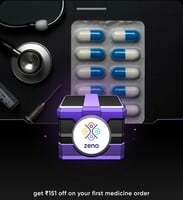 CRED×ZENO HEALTH: GET RS 151 OFF ON MINIMUM ORDER VALUE OF 299(1st order )
