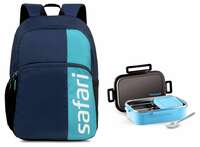 Safari Spartan 21 Ltrs Water Resistant Backpack - Blue, S (SPARTAN19CBBLU)