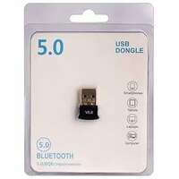 Ultra-Mini Bluetooth 5.0 USB Adapter for PC – Black/Gold At Just Rs.189