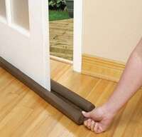 Stewit PVC Door Guard (39 Inches, Pack of 5) Gap Filler for Door Bottom Seal Strip - Sound-Proof, Reduce Noise, Energy Saving Door Stopper for Reduce Door Dust, Insects Protector (Brown)