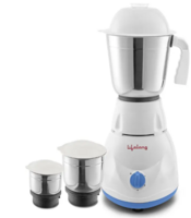 Lifelong Power Pro 500 W Mixer Grinder  (Power Pro - LLMG20 | 3 Jars | Blue)