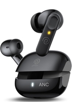  pTron Zenbuds 1 V2 ANC Bluetooth in Ear Earbuds 32Db Quietsound Tech,13Mm Hyperdrivers with 4D Panaromic Audio,4 Quadpro ANC Mics,40Ms Low Latency Game/Music Modes,Bluetooth V5.3(Black) 