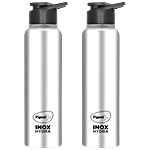 Pigeon Inox Hydra Stainless Steel Water Bottle 700 ml Pack of 2 (location specific)