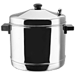Le Kaviraj Stainless Steel Idli Cooker Induction Base with 6 Plates (location specific)