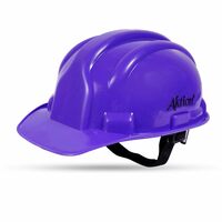 Safety Helmets Rachet Type, Color: Violet, Pack of 1