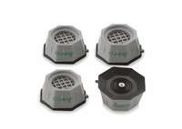 Clazkit Multi-Purpose Heavy Duty Stand Home Appliance, Grey (Pack of 4)