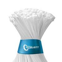 Robustt Self Locking Cable Ties | 150 X 3.6 mm | 200 Pieces, White