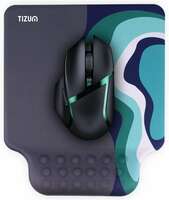 Tizum Gel Mouse Pad – Ergonomic Wrist Support, Non-Slip Base, Grey At Just Rs.389