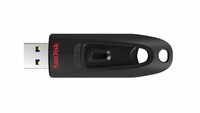 SanDisk Ultra 64GB, USB 3.0, Flash Drive, Upto 130MB/s R, Pendrive, Black, 5Y Warranty (SDCZ48-064G-I35)