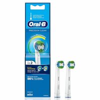 Oral-B ORIGINAL Precision Clean Electric Toothbrush Soft Replacement Brush [10X POWERFUL THAN COMPATIBLE PRODUCTS] For Vitalty,Pro,Smart Series, 2 refills, Daily clean & Gum health