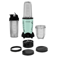 Croma Personal 450 Watt 3 Jars Blender (3 Speed Control, Teal Green)