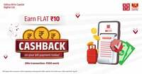 ABCD - flat 10rs cashback on bill payment of min 300