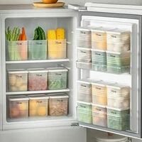 RILION Fridge 1200 ml Food Storage Boxes (Pack of 6) 