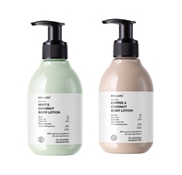 Brillare mint coconut and coffee coconut body lotion 200ml - pack of 2