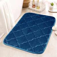 MollisHomes Anti-Skid Memory Foam Bath mats|Washable