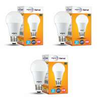 wipro Garnet 9W LED Bulb for Home & Office |Cool Day White (6500K) | E27 Base